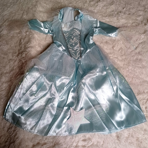 Cinderella Fairy Halloween Costume & Princess Crown Bundle 💙💙 - Picture 10 of 12